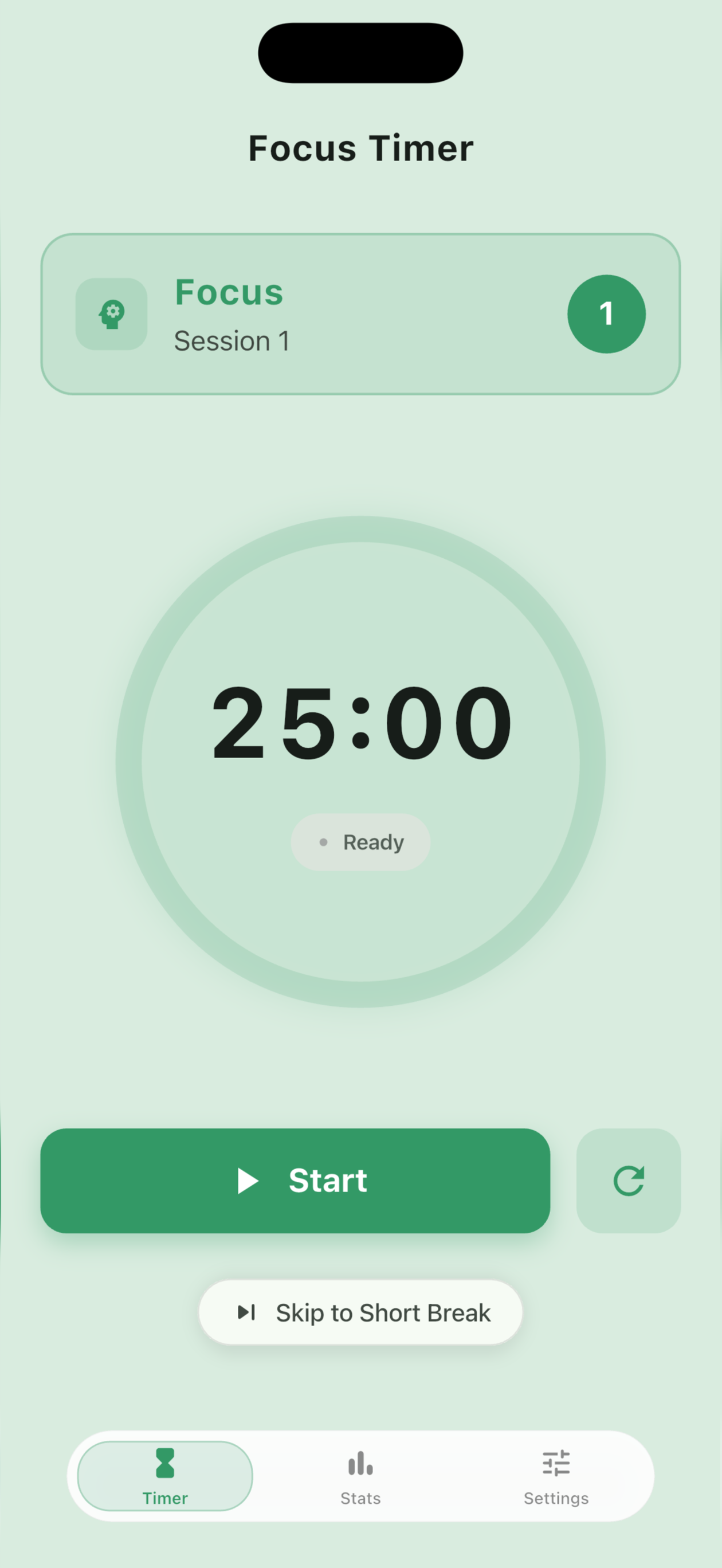 Mr. Pomodoro Focus Timer - Focus